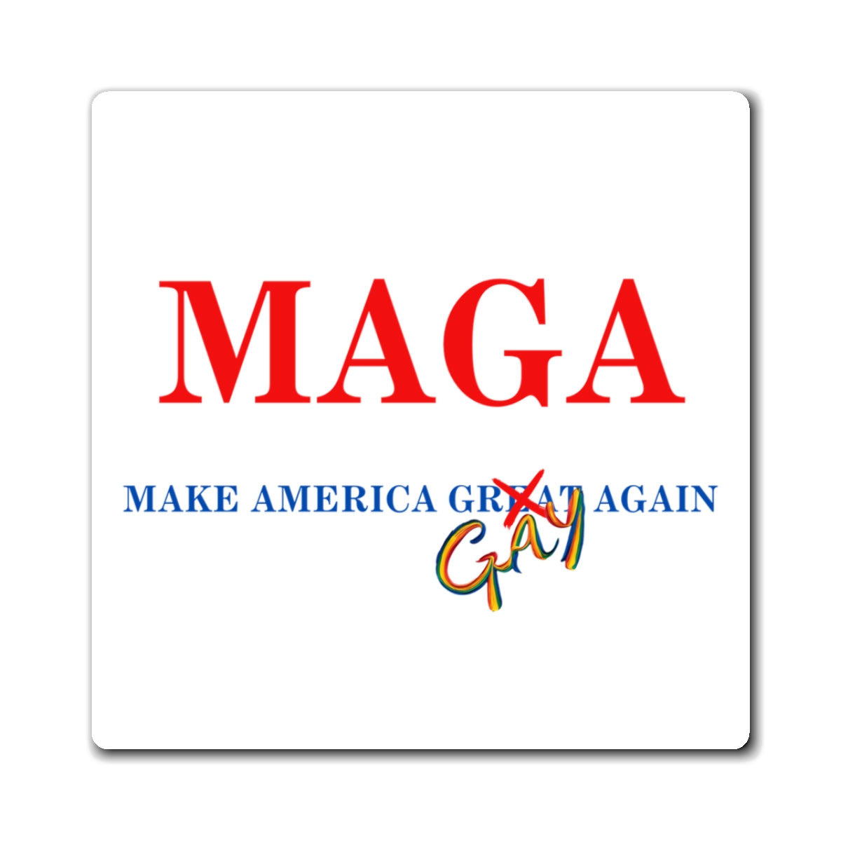 MAGA Remix Magnet